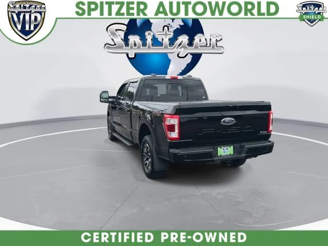 Certified Used 2022 Agate Black Metallic Ford Lariat image 8