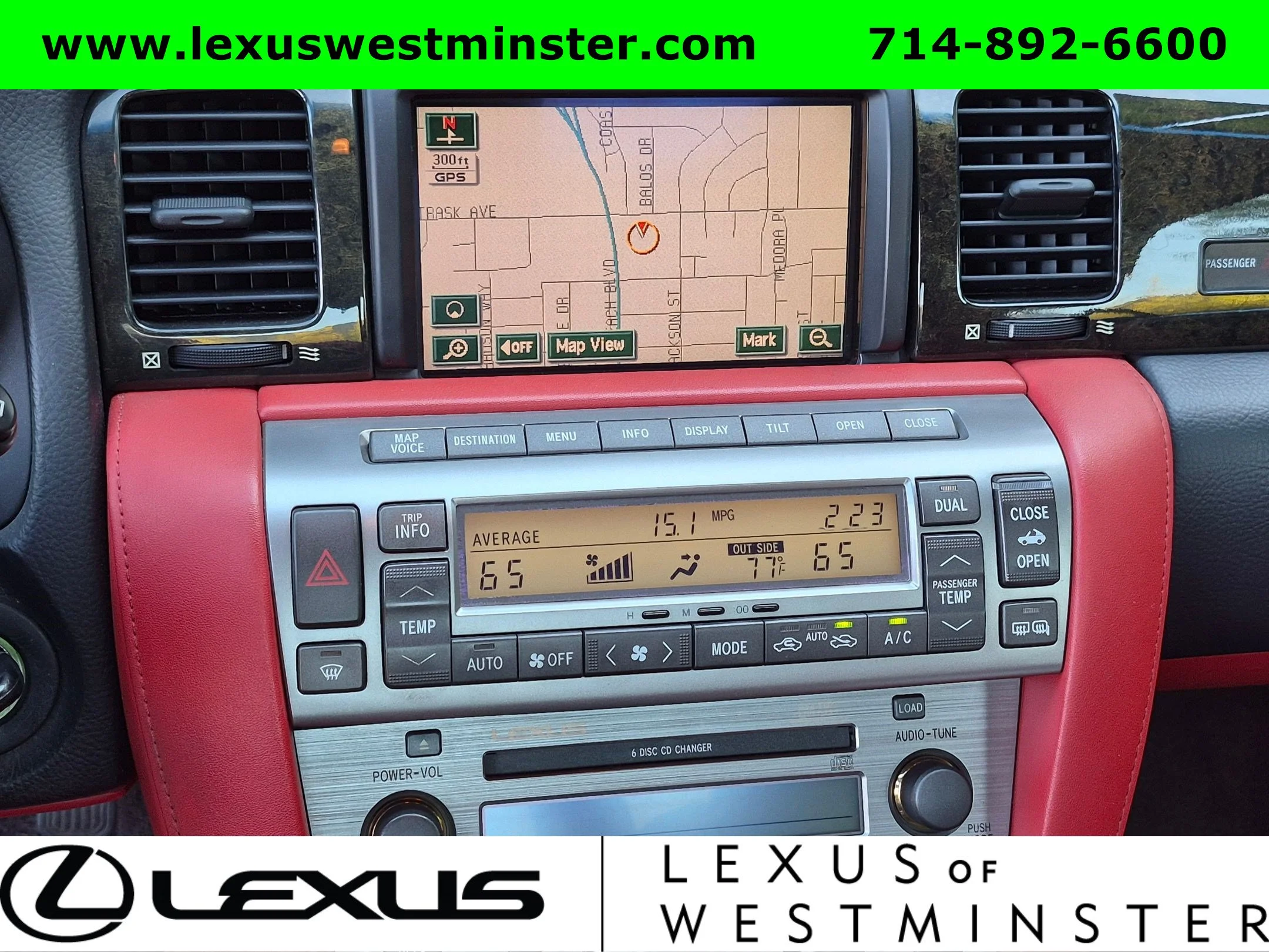 Used 2005 Black Diamond Metallic Lexus 2dr Convertible image 20