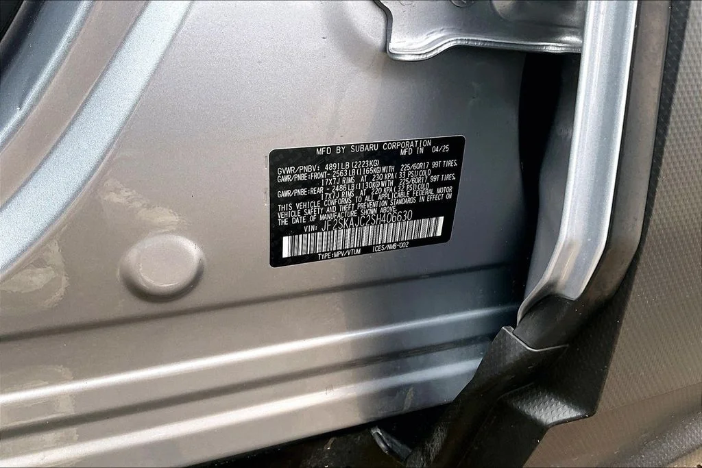 Certified Used 2025 Silver Subaru Wilderness image 22