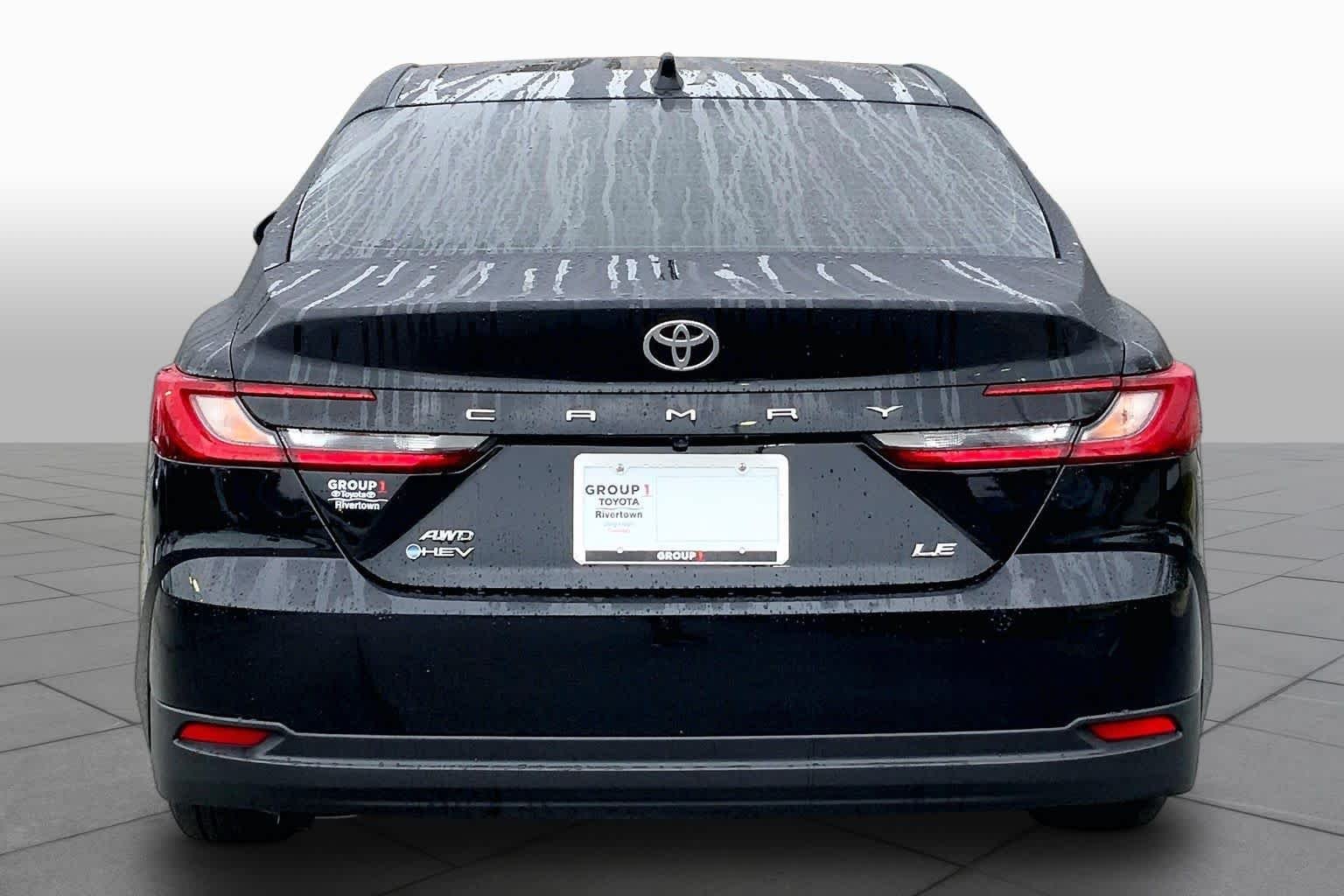 Used 2025 Midnight Black Metallic Toyota LE image 4
