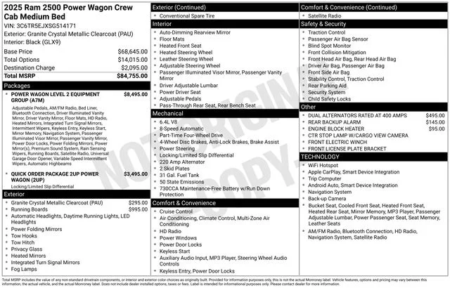 2025 RAM Ram 2500 Pickup Power Wagon - Photo 38