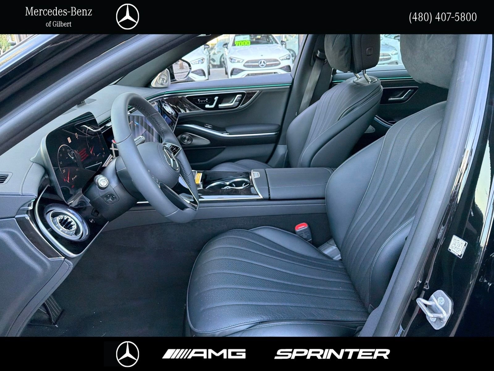 New 2027 Obsidian Black Metallic Mercedes-Benz S 500 image 10