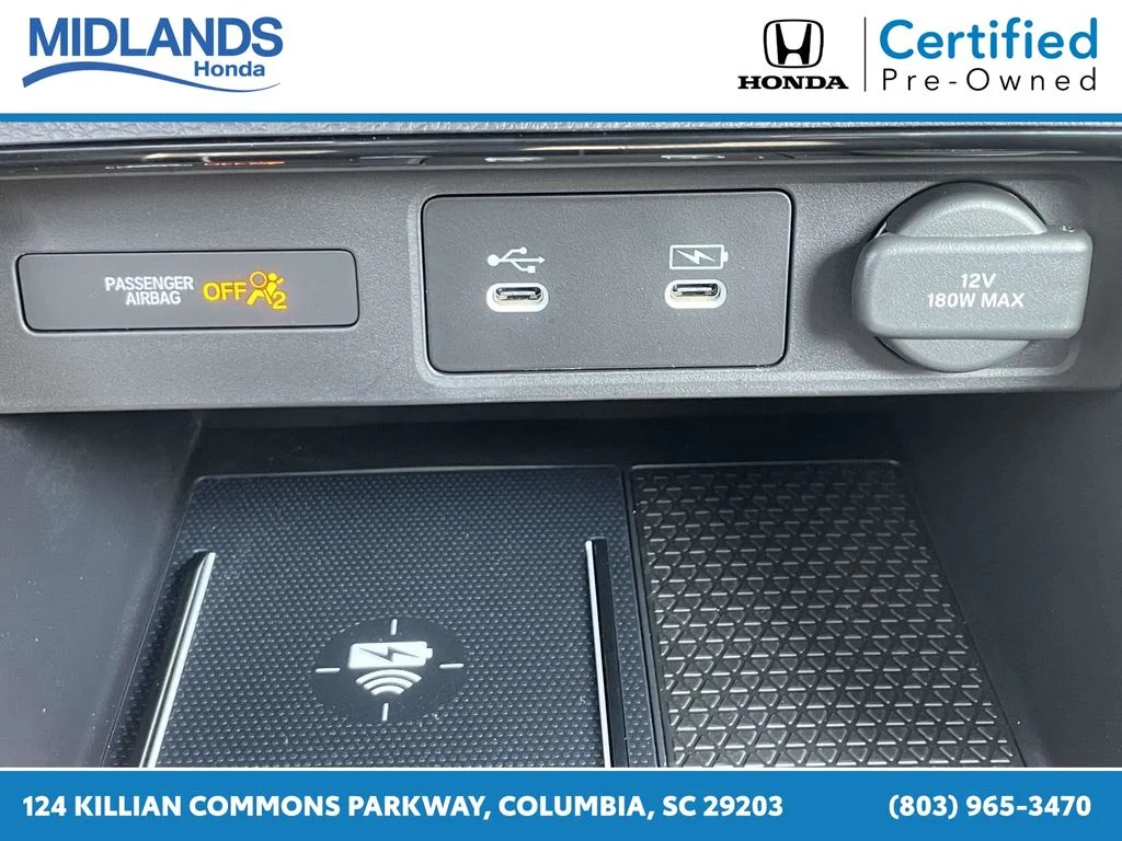 Certified Used 2026 Platinum White Pearl Honda EX image 28