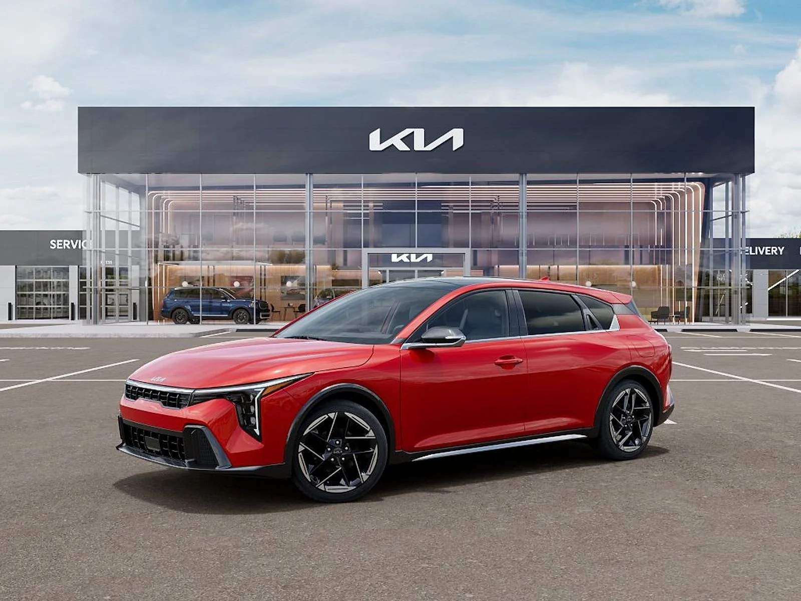 New 2026 Red Kia GT-Line image 4