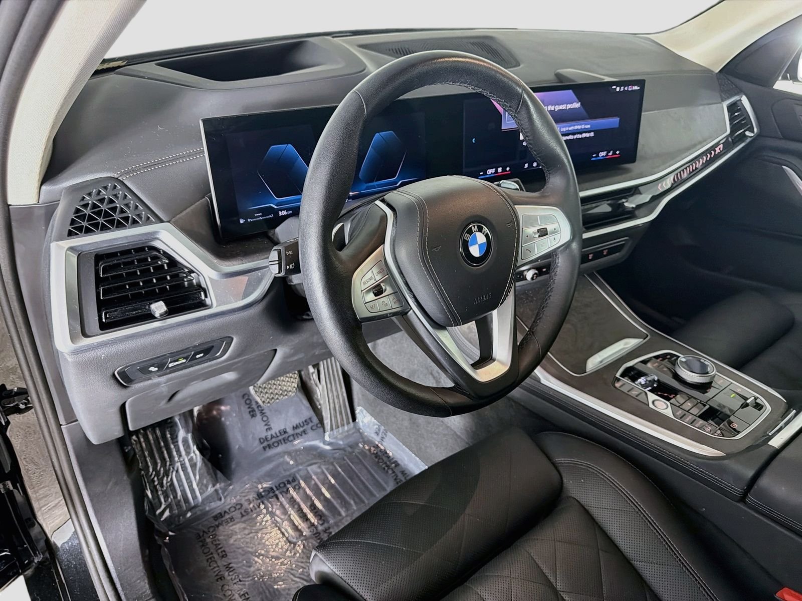 Certified Used 2024 Black Sapphire Metallic BMW xDrive40i image 9