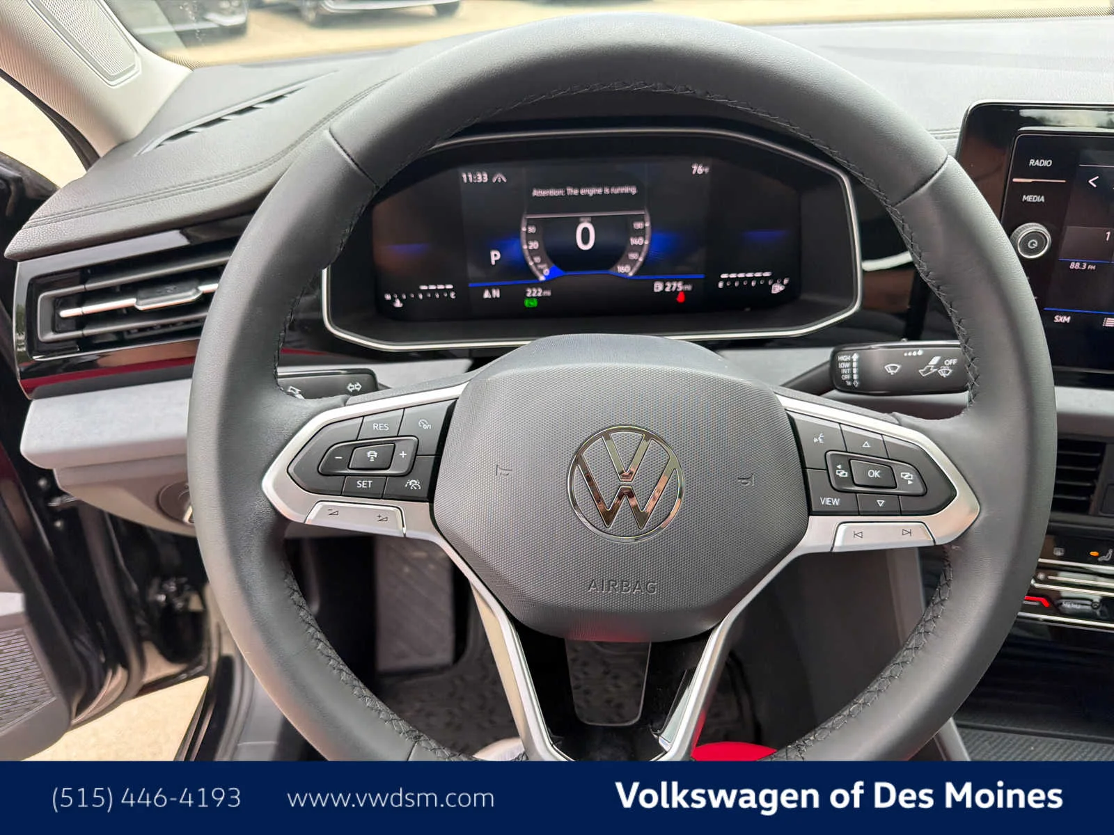 New 2026 Deep Black Pearl Volkswagen SE image 14