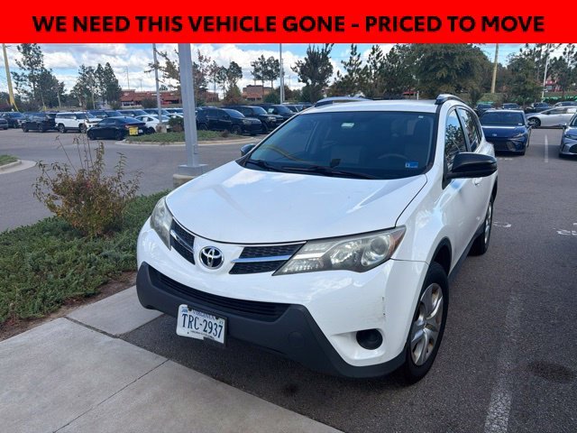 Used 2015 White Toyota LE image 1