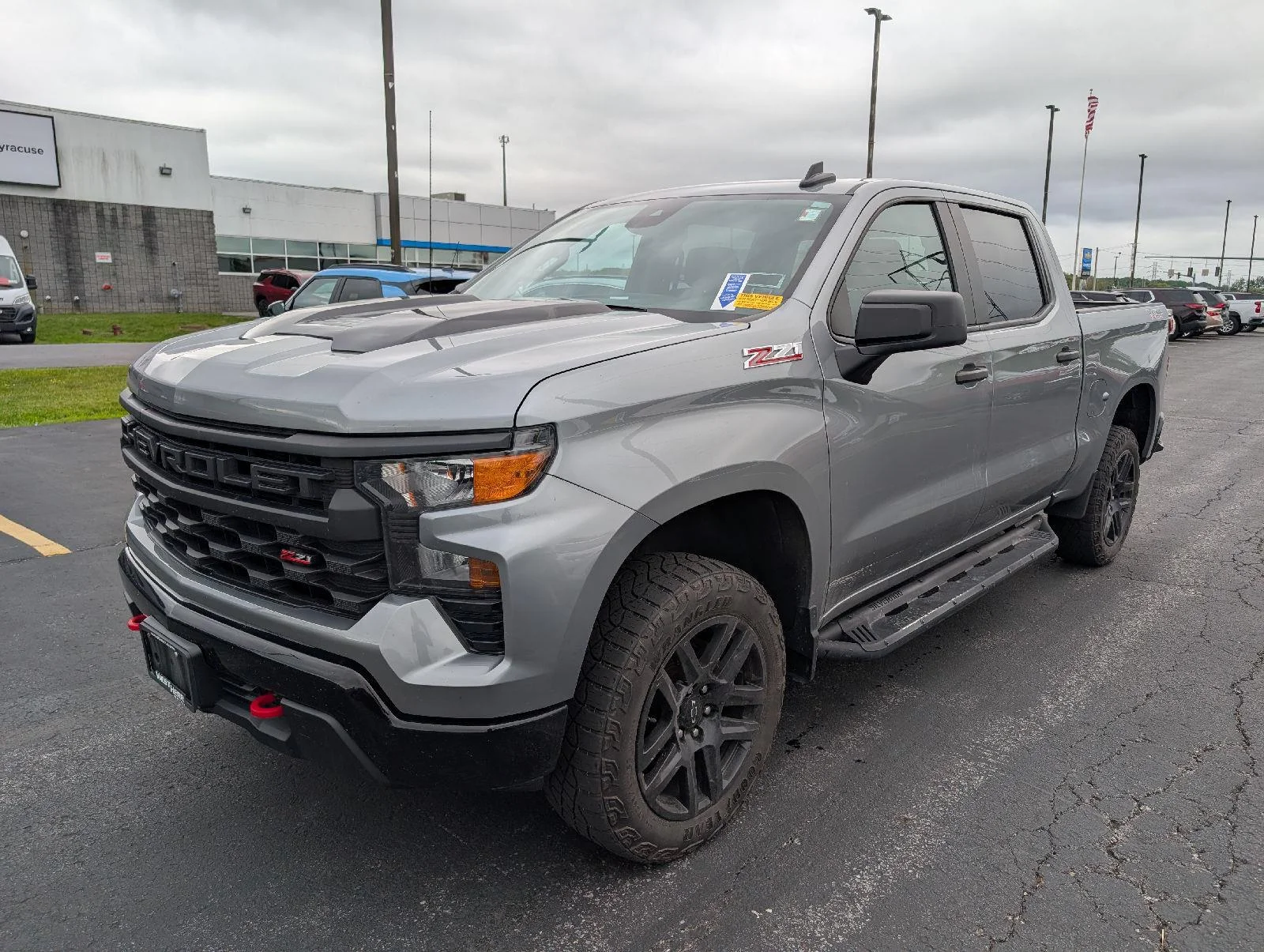 Used 2023 Sterling Gray Metallic Chevrolet Custom Trail Boss image 4