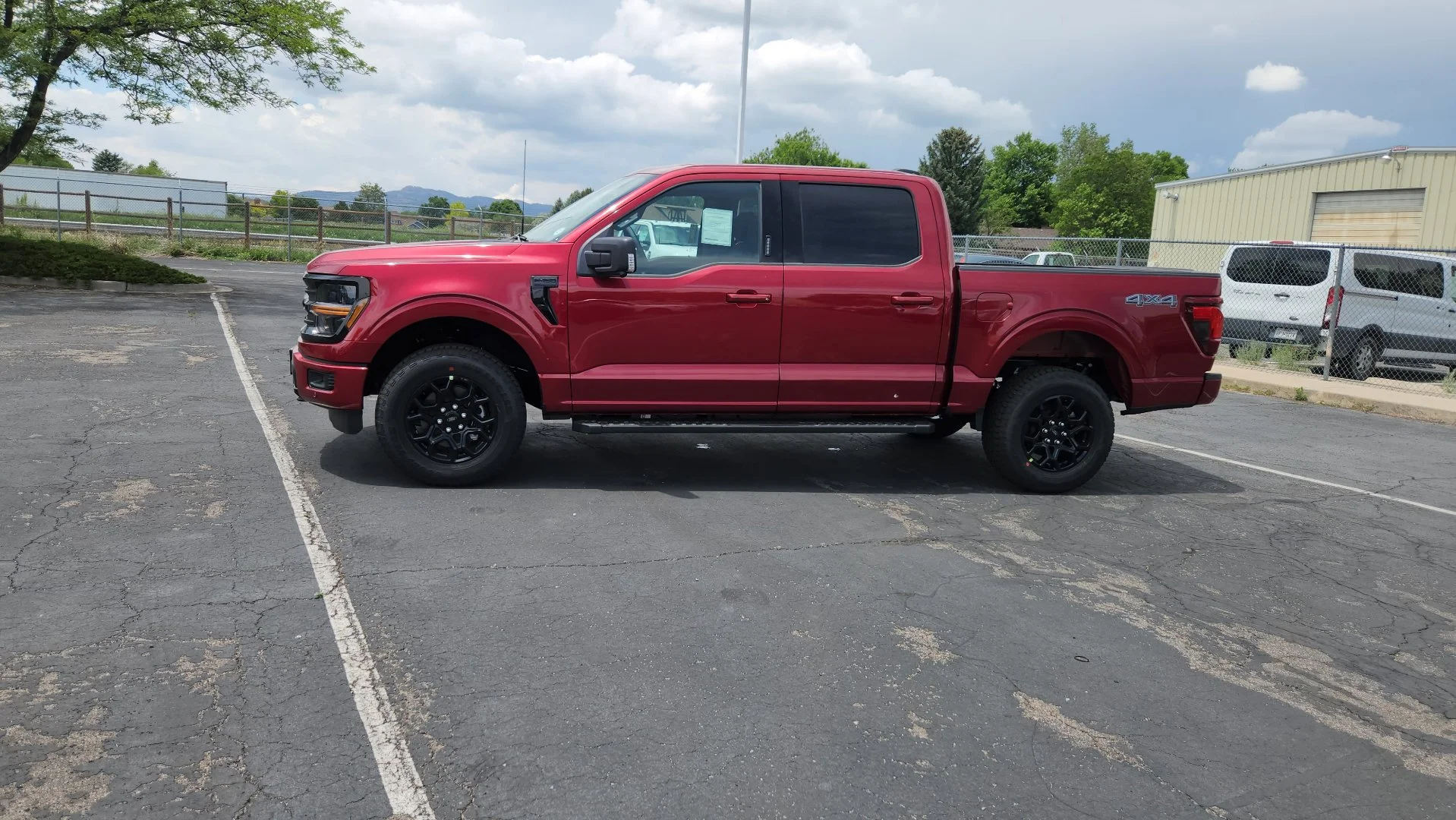 New 2026 Ruby Red Metallic Tinted Clearcoat Ford XLT image 5