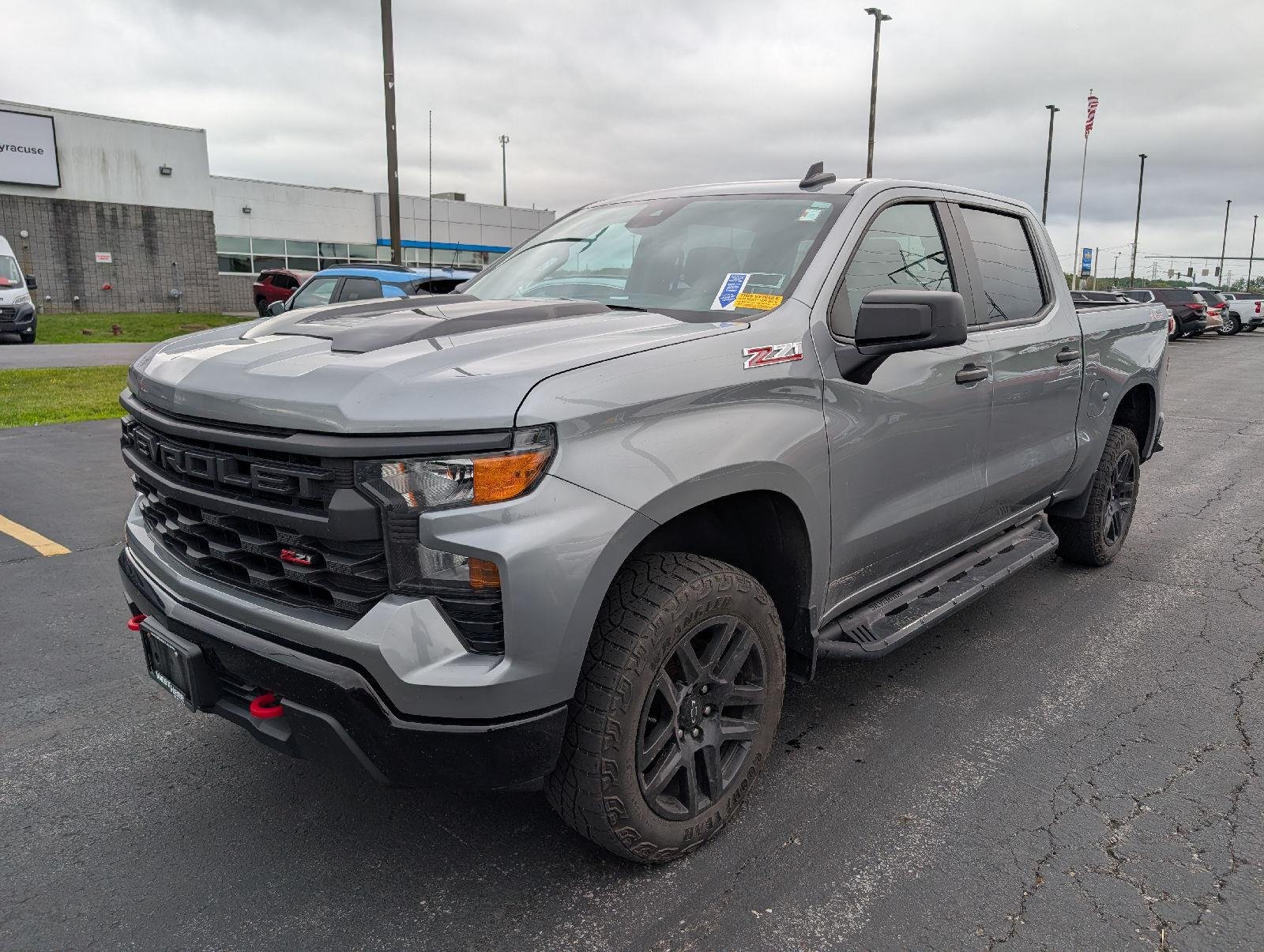 Used 2023 Sterling Gray Metallic Chevrolet Custom Trail Boss image 4