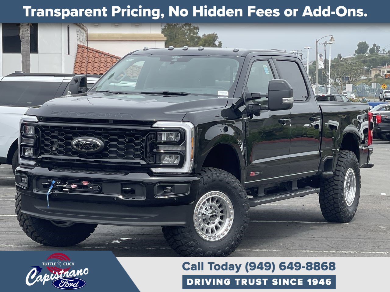 New 2026 Agate Black Metallic Ford LARIAT image 1