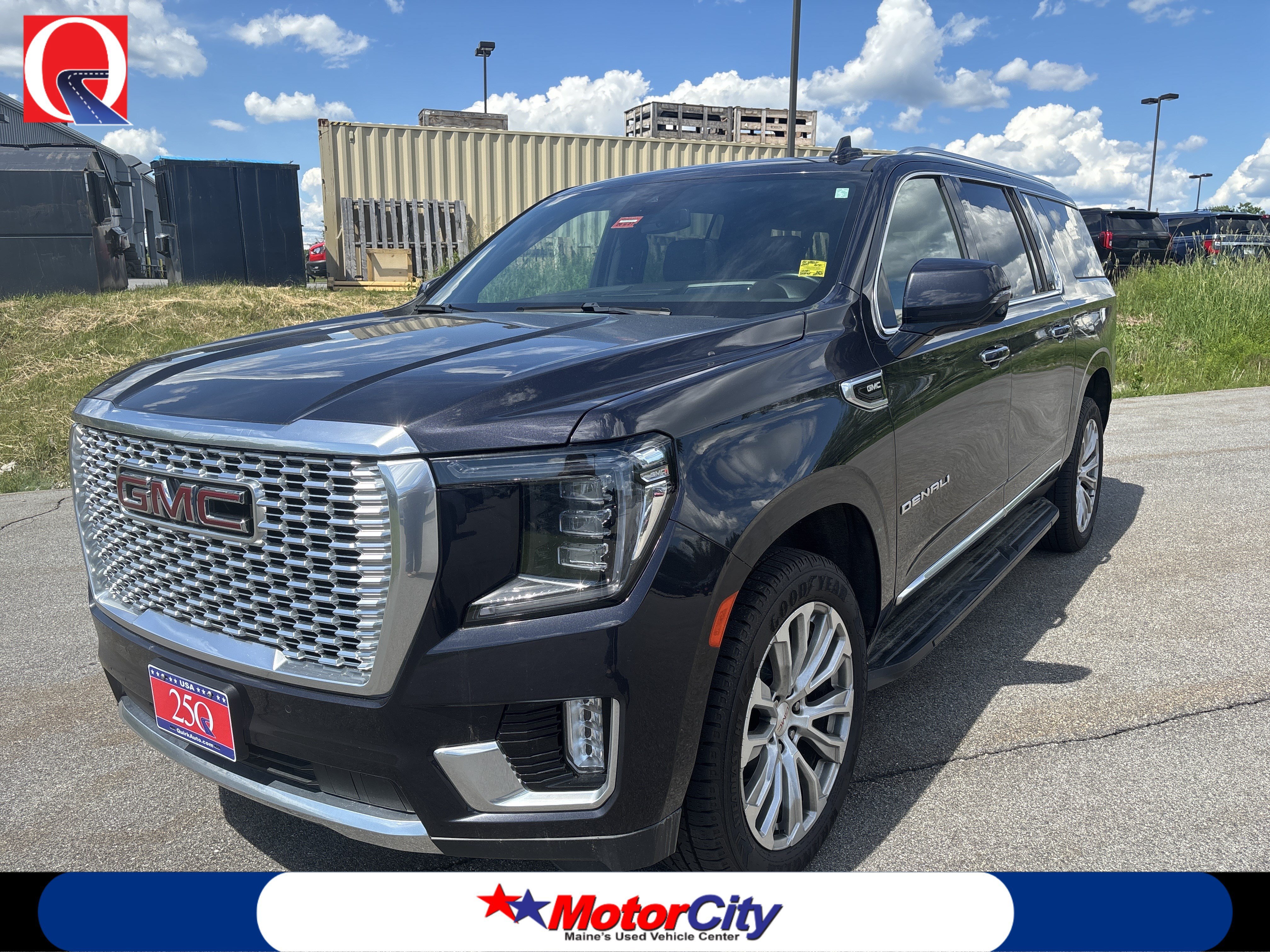Used 2023 Titanium Rush Metallic GMC Denali image 1