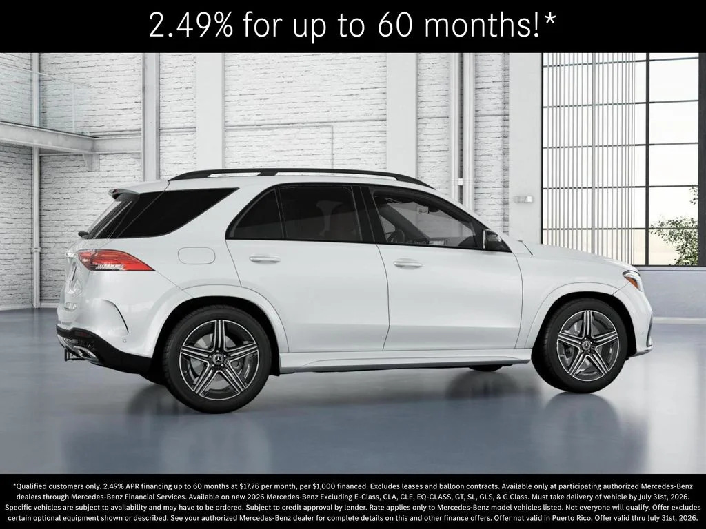 New 2026 MANUFAKTUR Moonlight White Metallic Mercedes-Benz GLE 450 image 18