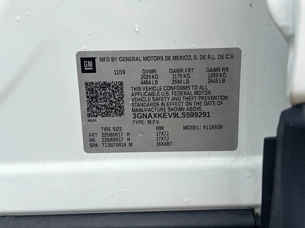 Used 2020 Summit White Chevrolet LT image 13