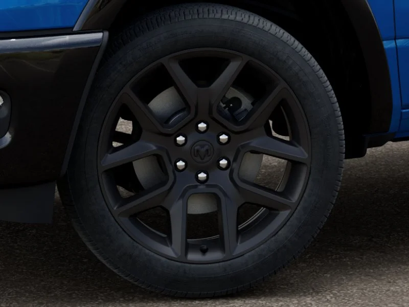 New 2026 Hydro Blue Pearl-Coat Exterior Paint RAM Laramie image 8