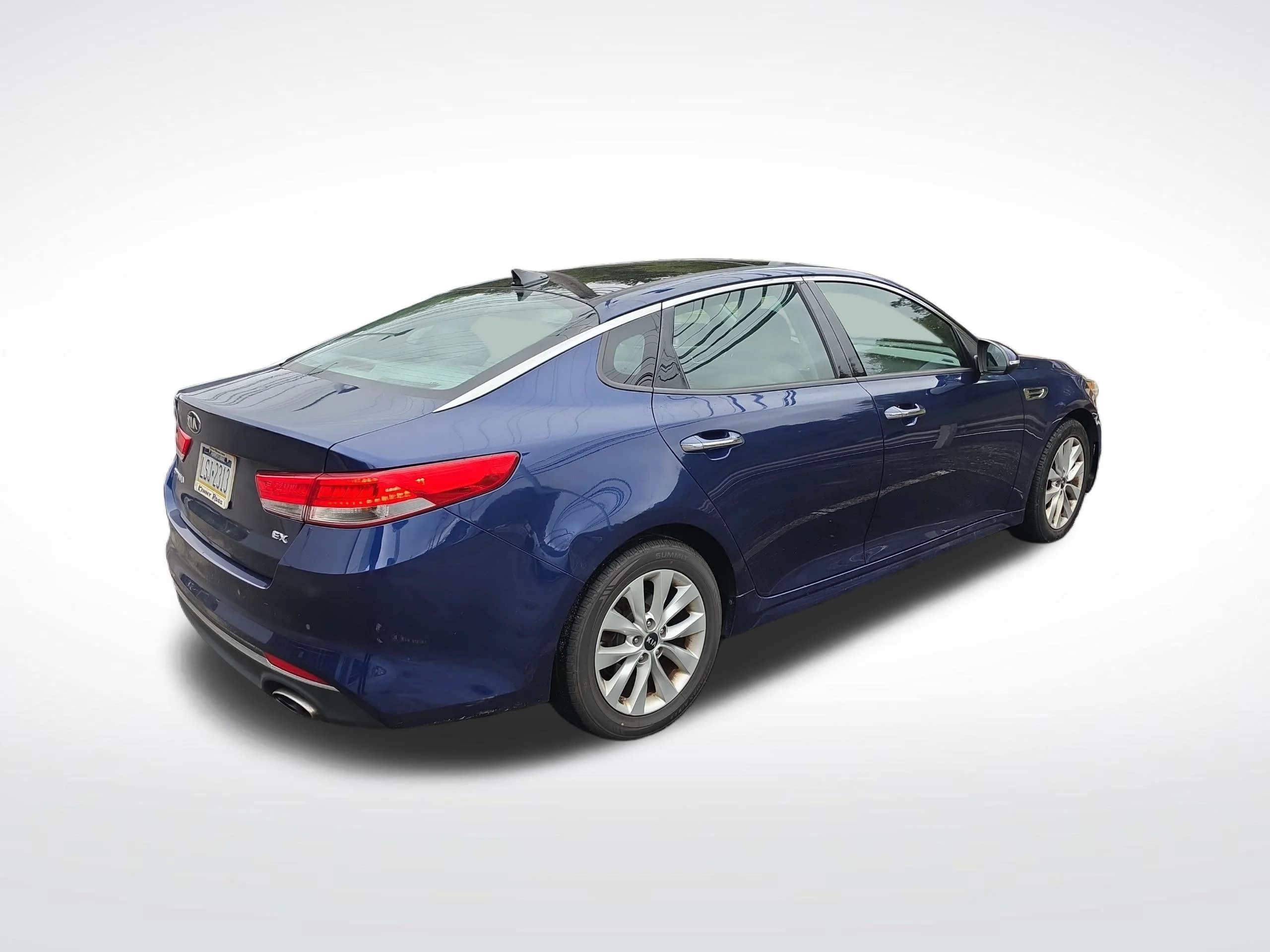 Used 2018 Horizon Blue Kia EX image 3