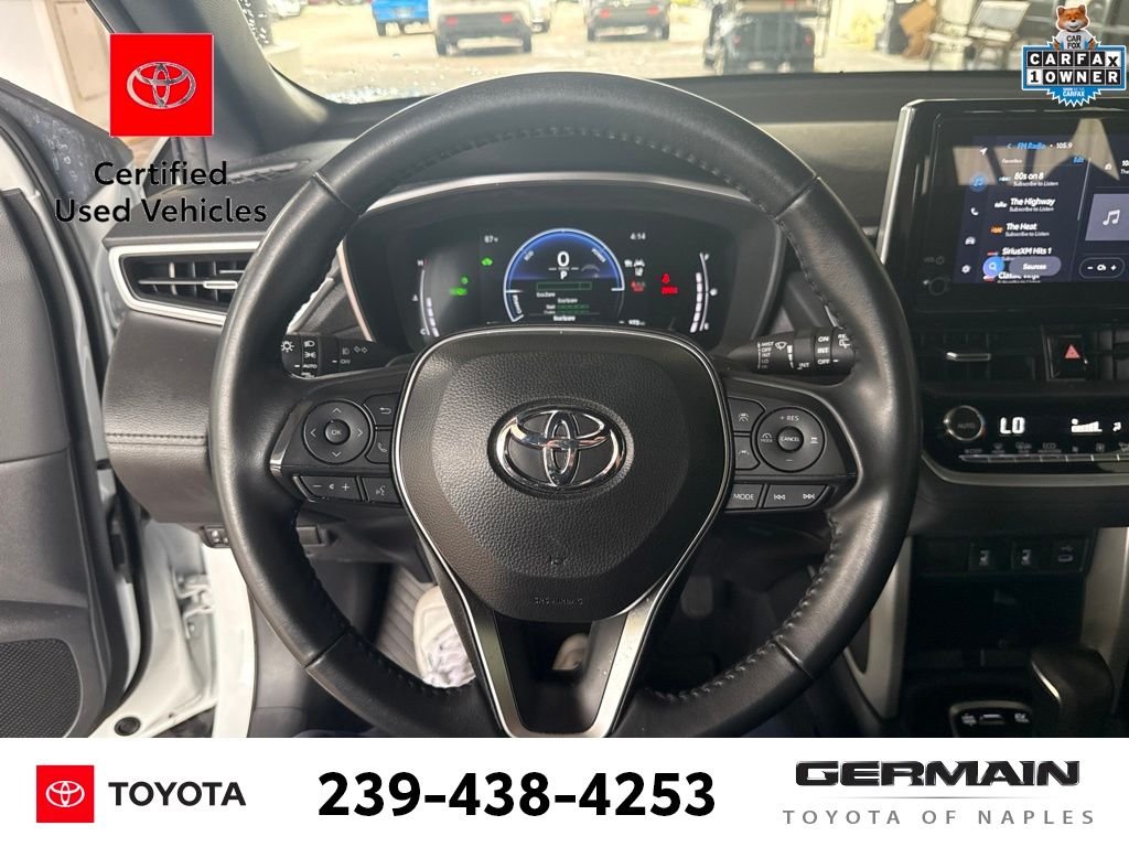 Used 2025 Beige Toyota Hybrid XSE image 14