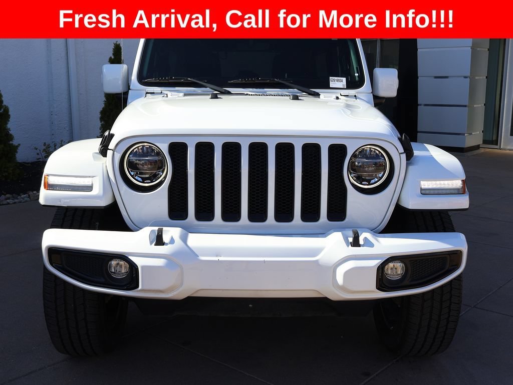 Used 2022 Jeep Wrangler Unlimited High Altitude with VIN 1C4HJXEN2NW151276 for sale in Kansas City