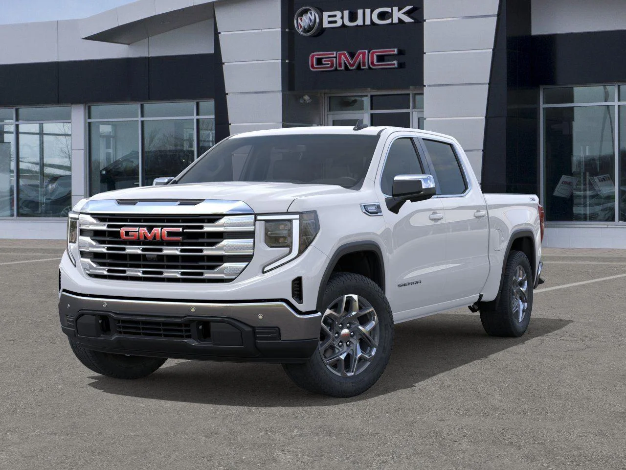 New 2026 Summit White GMC SLE image 6