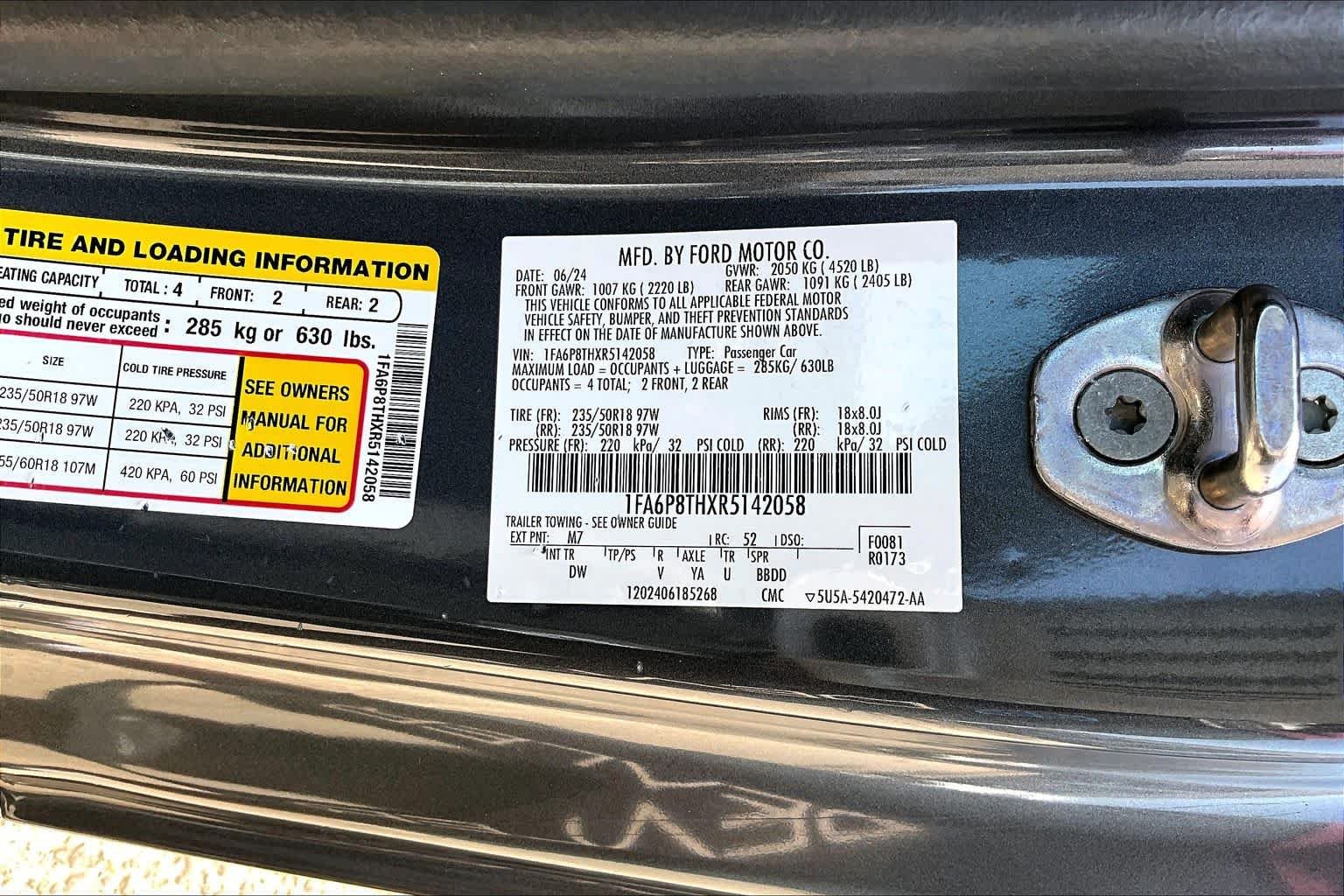 Certified Used 2024 Gray Ford EcoBoost image 34