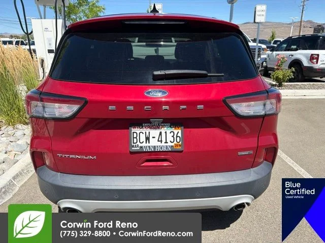 Used 2020 Red Ford Titanium image 5