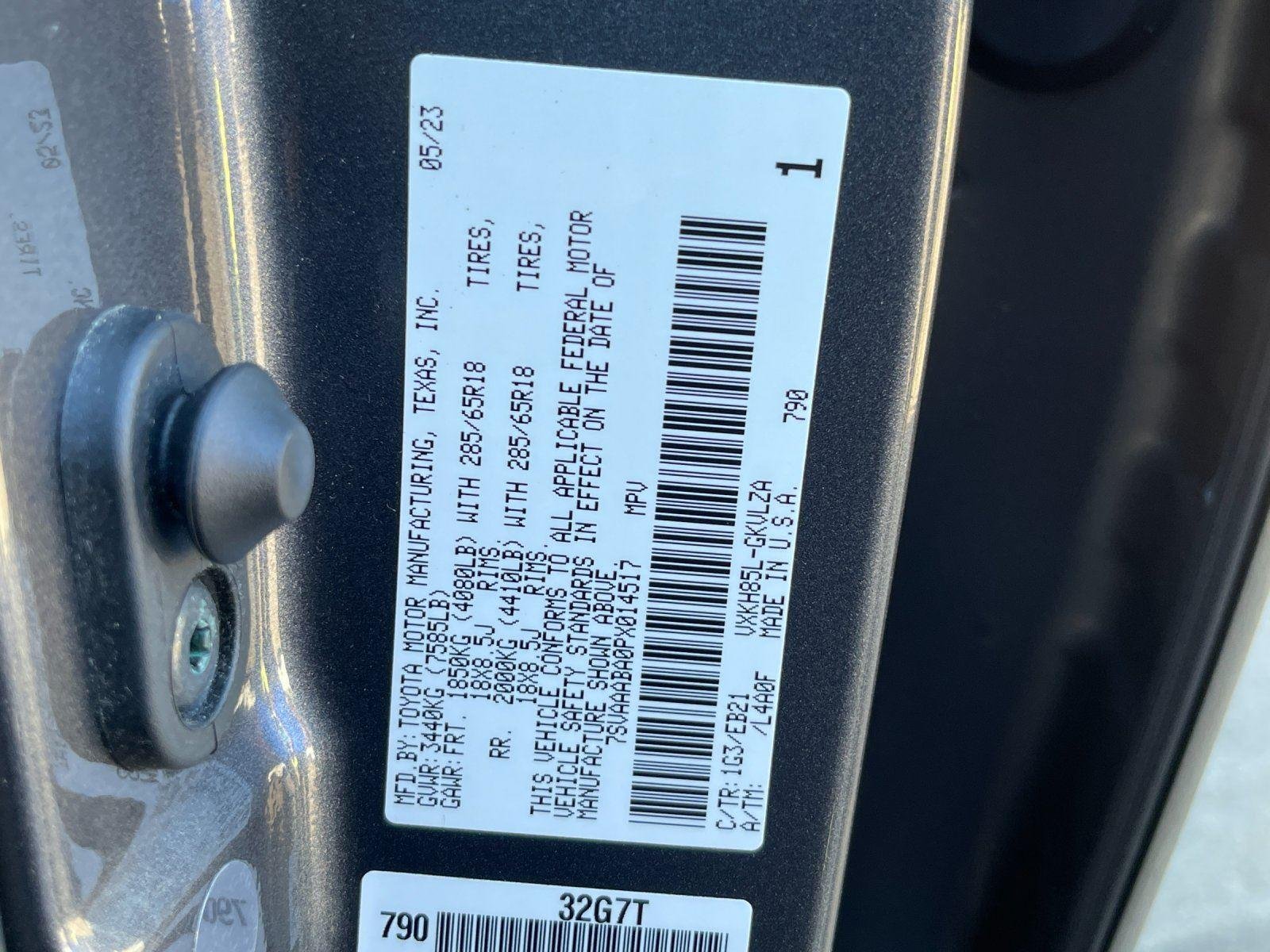 Used 2023 Magnetic Gray Metallic Toyota TRD Pro image 12