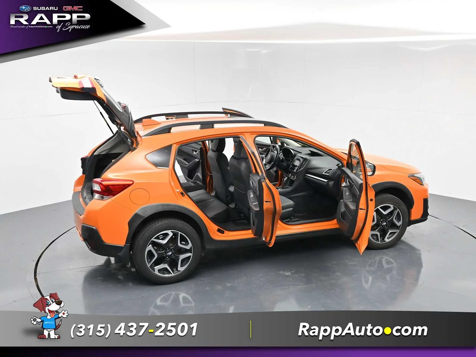 Used 2019 Sunshine Orange Subaru Limited image 33
