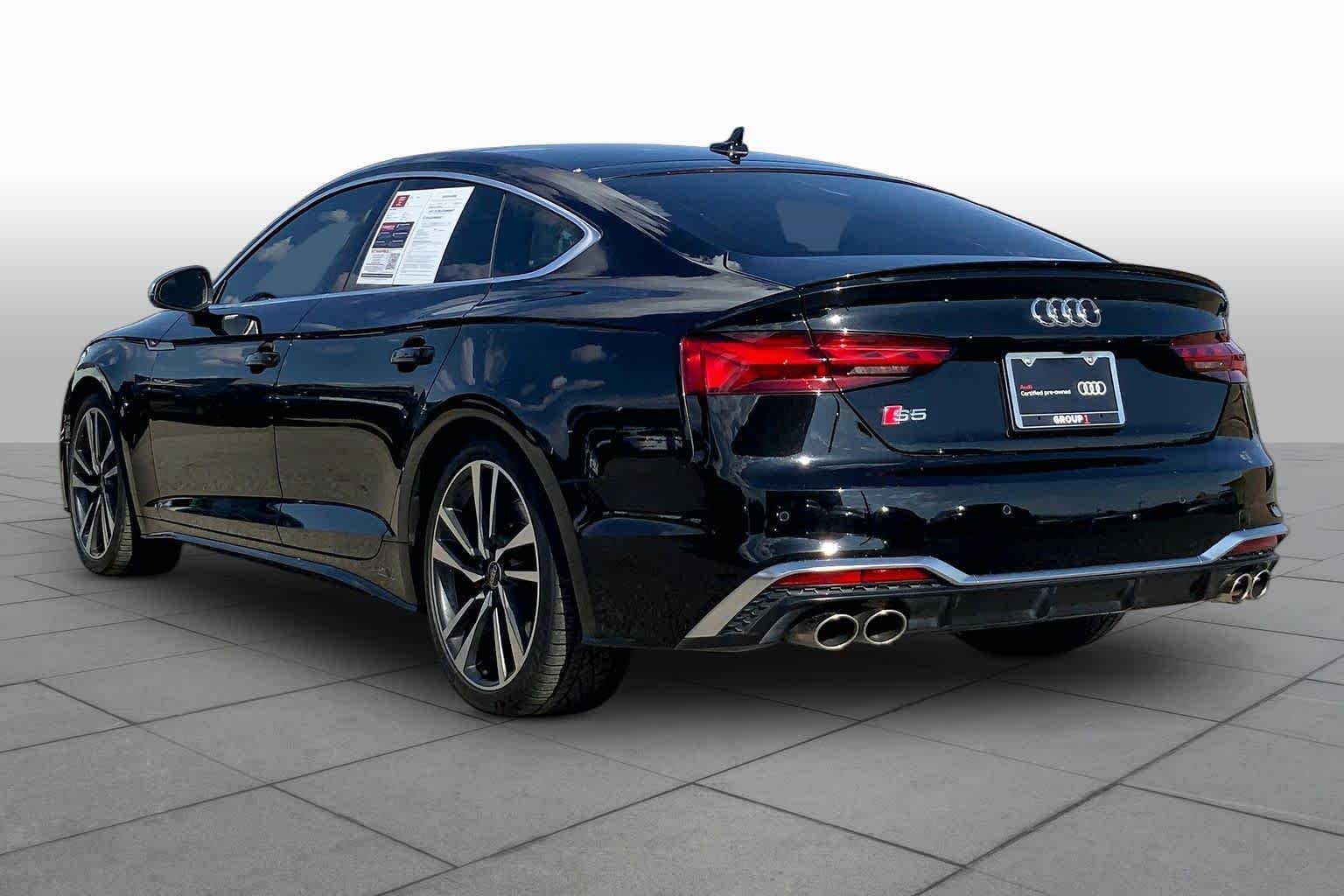 Used 2024 Mythos Black Metallic Audi Premium Plus image 12