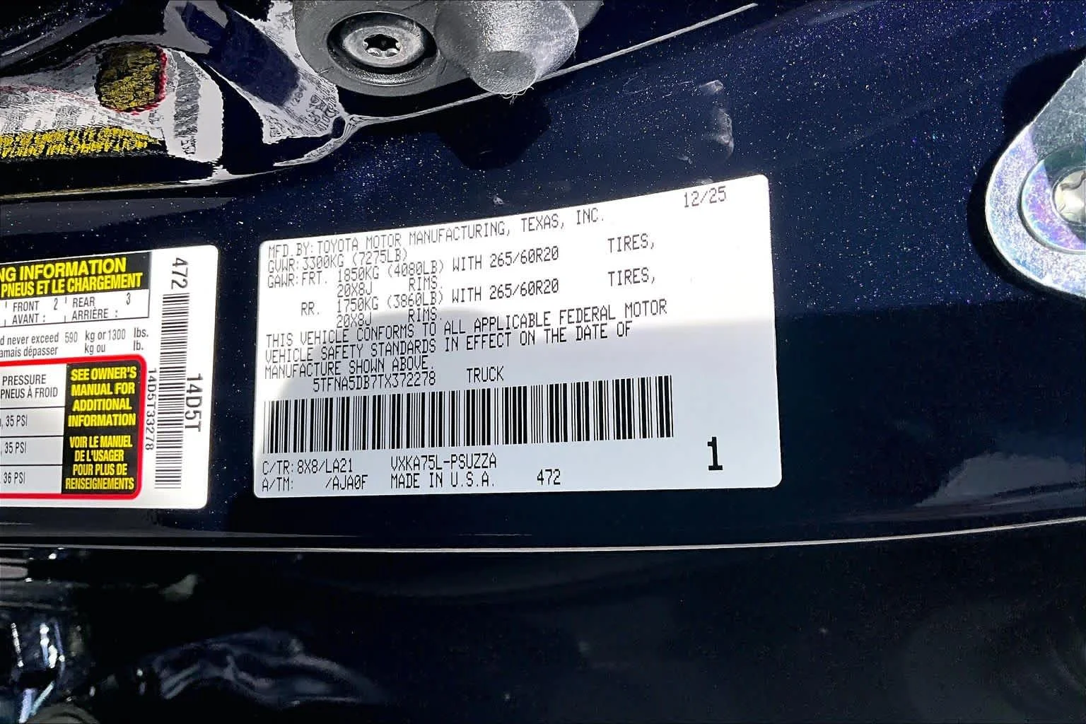 New 2026 Blueprint Toyota Platinum image 16