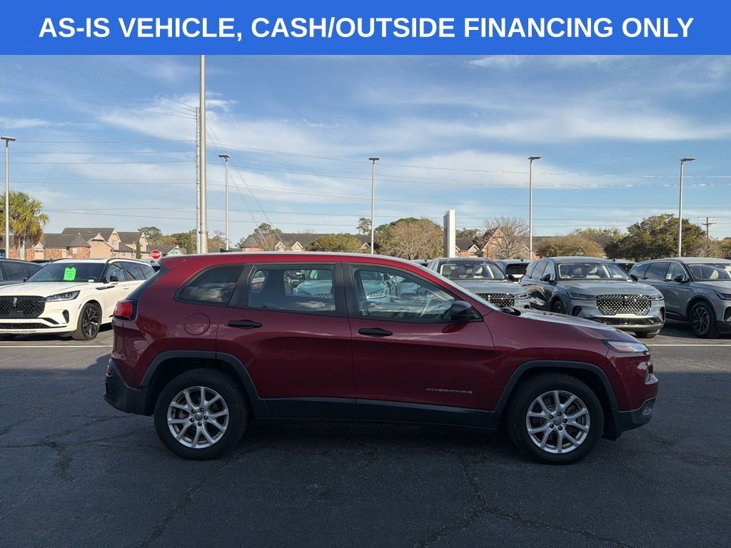 Used 2015 Jeep Cherokee Sport with VIN 1C4PJLAB8FW566717 for sale in Savannah, GA