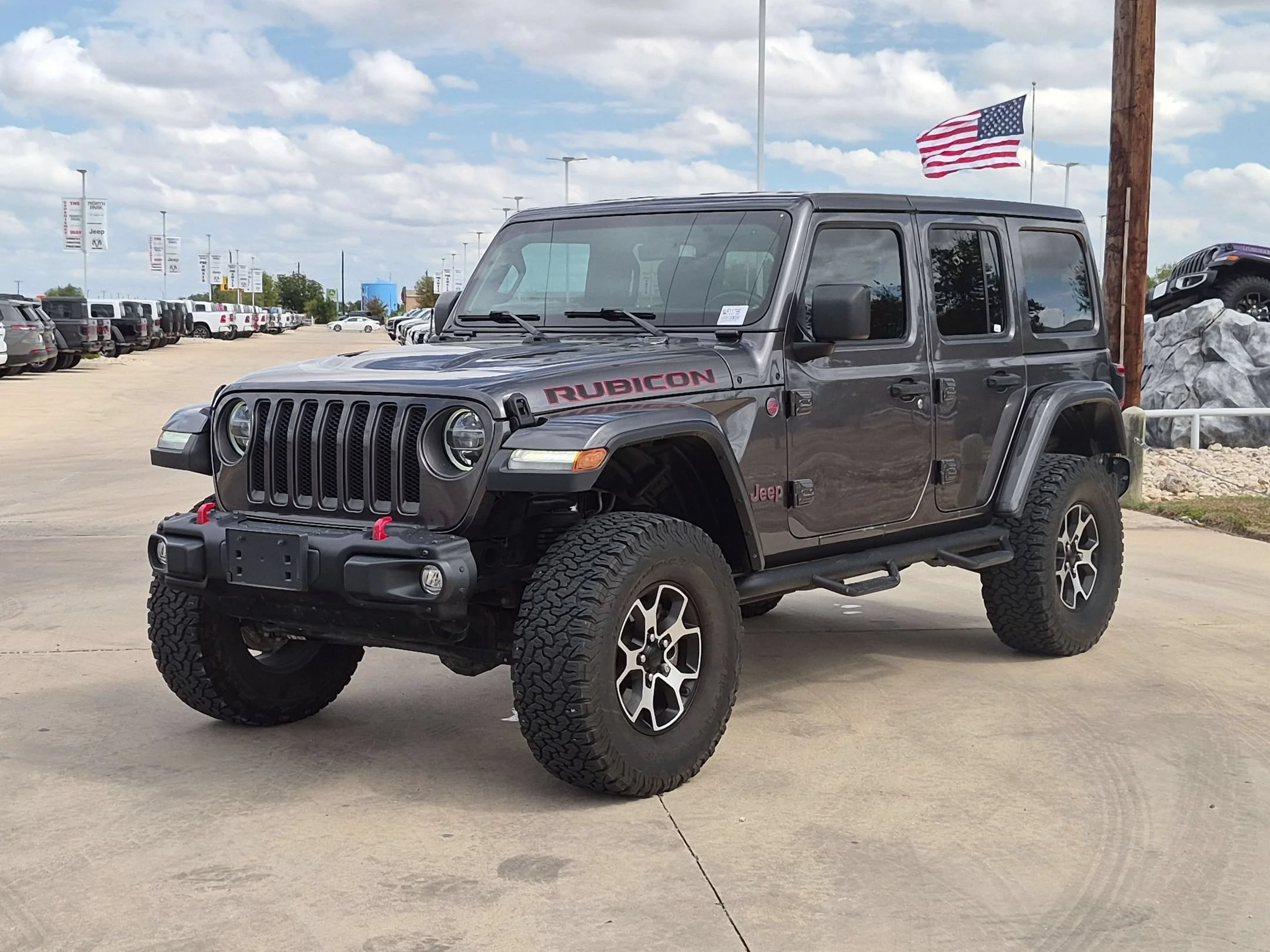 Used 2021 Gray Jeep Unlimited Rubicon image 7