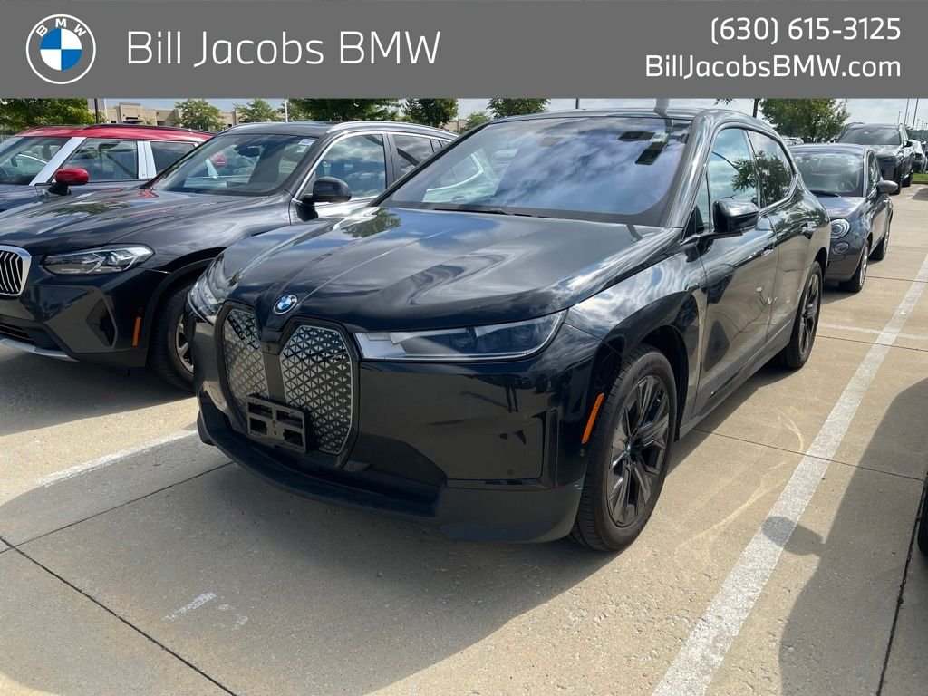 Certified Used 2024 Black Sapphire Metallic BMW xDrive50 image 1