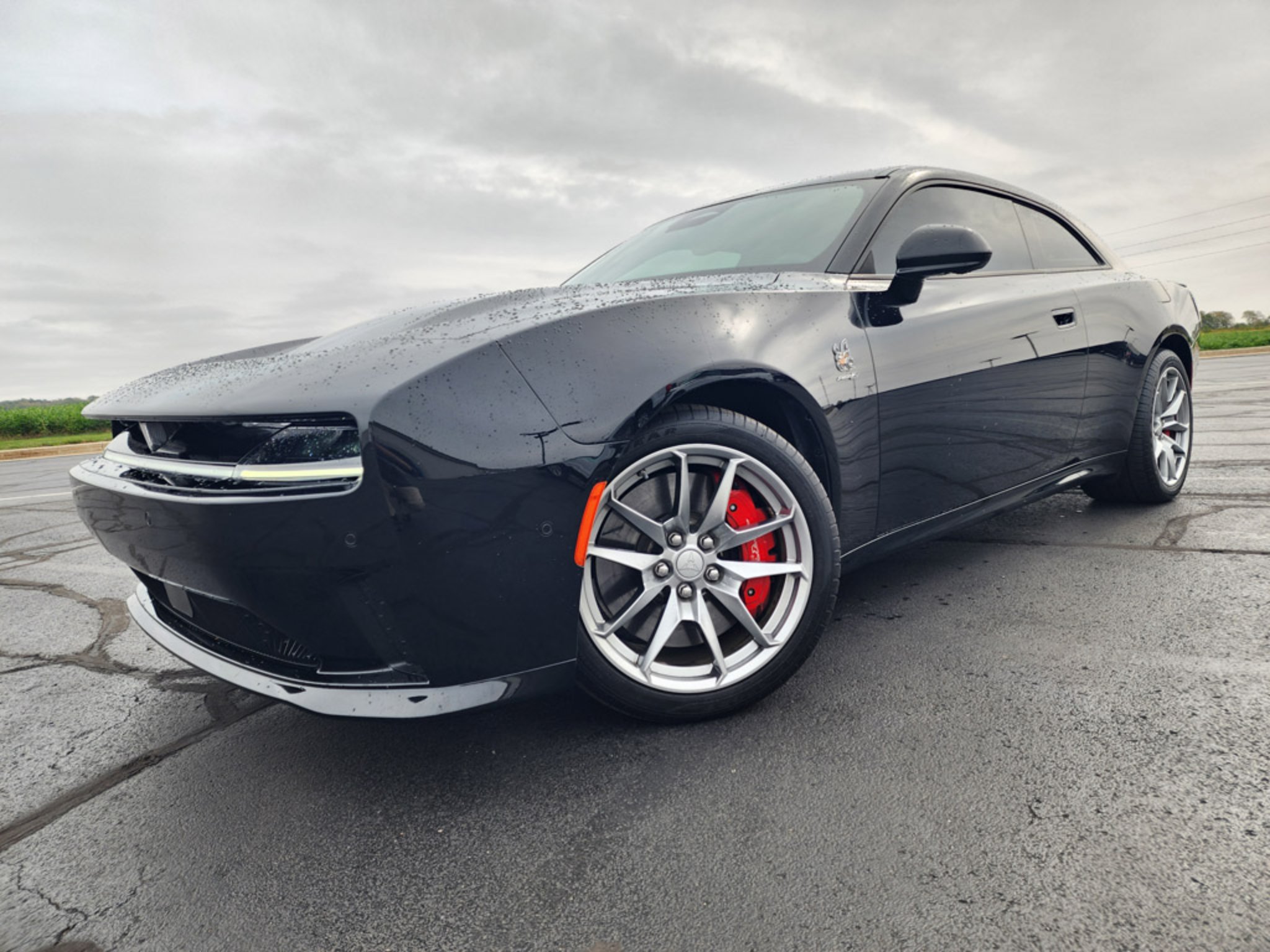Used 2024 Diamond Black Crystal Pearlcoat Dodge Scat Pack image 1