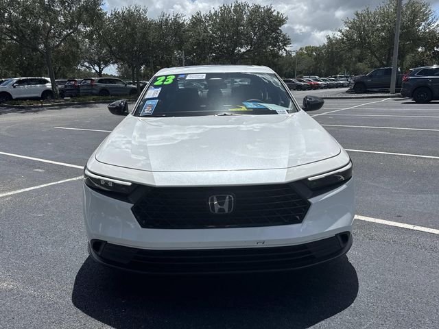 Used 2023 Platinum White Pearl Honda HYBRID SPORT image 9