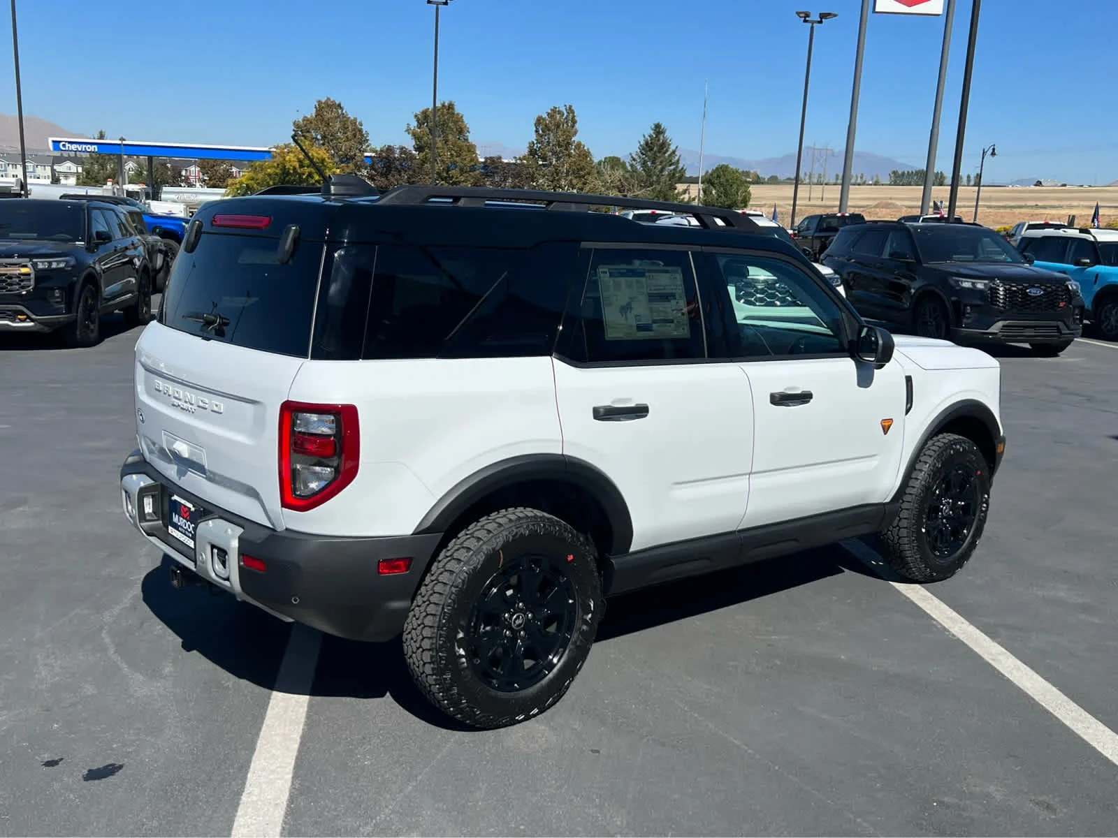 New 2026 Oxford White Ford Badlands® image 7