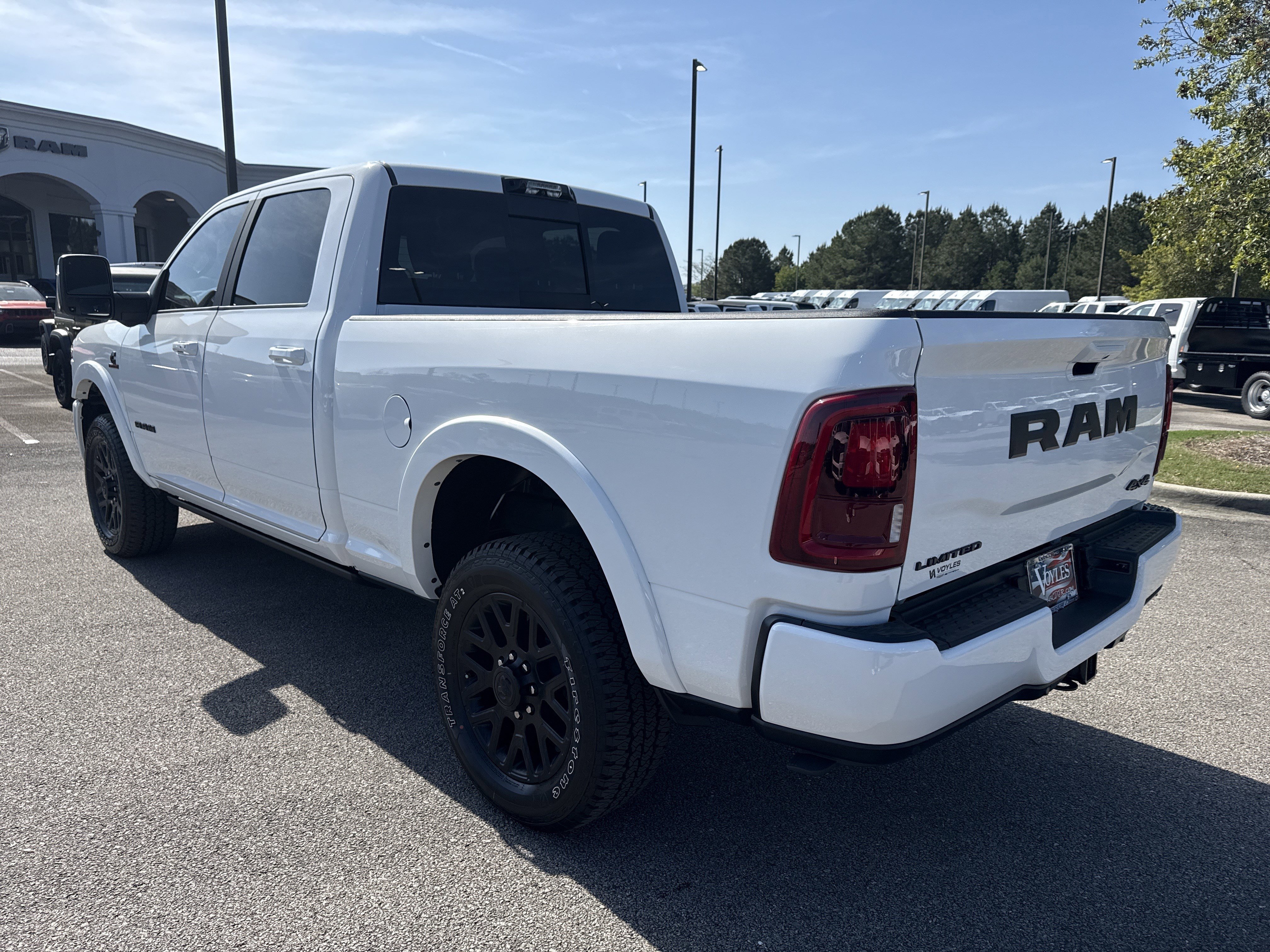 New 2026 Bright White Clearcoat RAM Limited image 5
