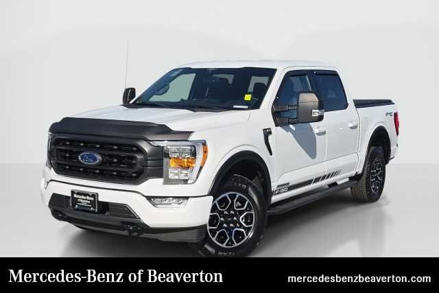 Used 2022 Oxford White Ford XLT image 1