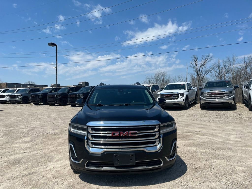Used 2023 Ebony Twilight Metallic GMC SLT image 4