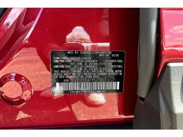 New 2026 CRIMSON RED PEARL Subaru Limited image 8