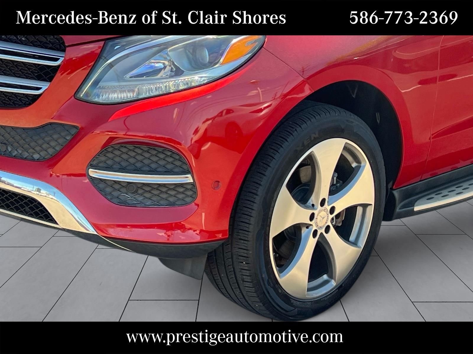 Used 2016 Red Mercedes-Benz GLE 350 image 9