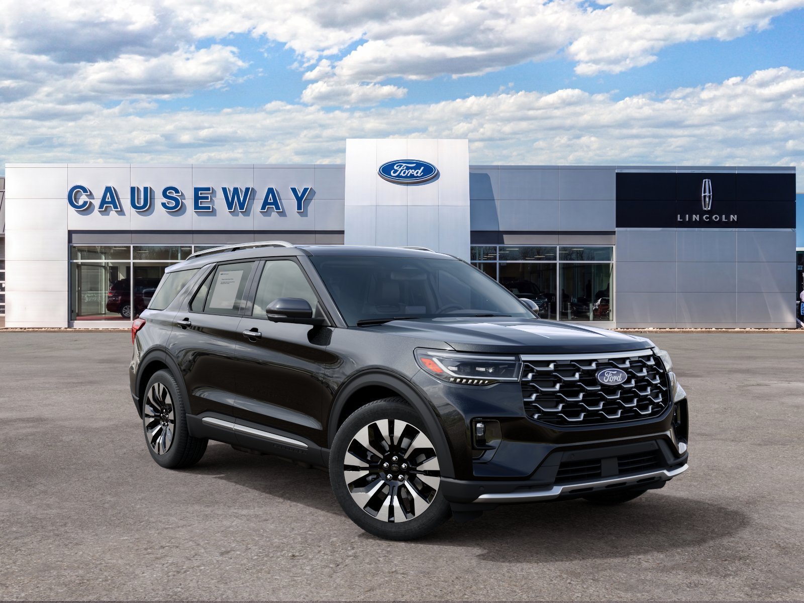 New 2027 Agate Black Metallic Ford Platinum™ image 4