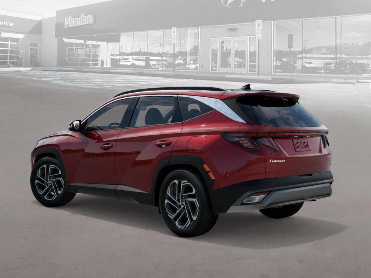 New 2026 Red Hyundai Limited AWD image 5