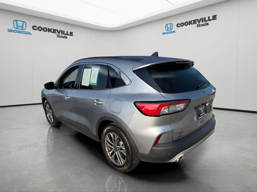 Used 2021 Iconic Silver Metallic Ford SEL image 4