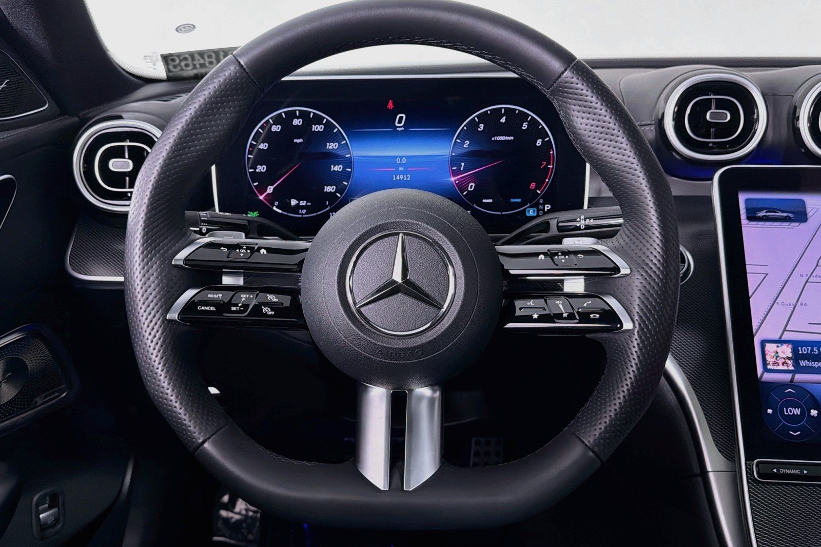 Certified Used 2024 MANUFAKTUR Moonlight White Metallic Mercedes-Benz C 300 image 19
