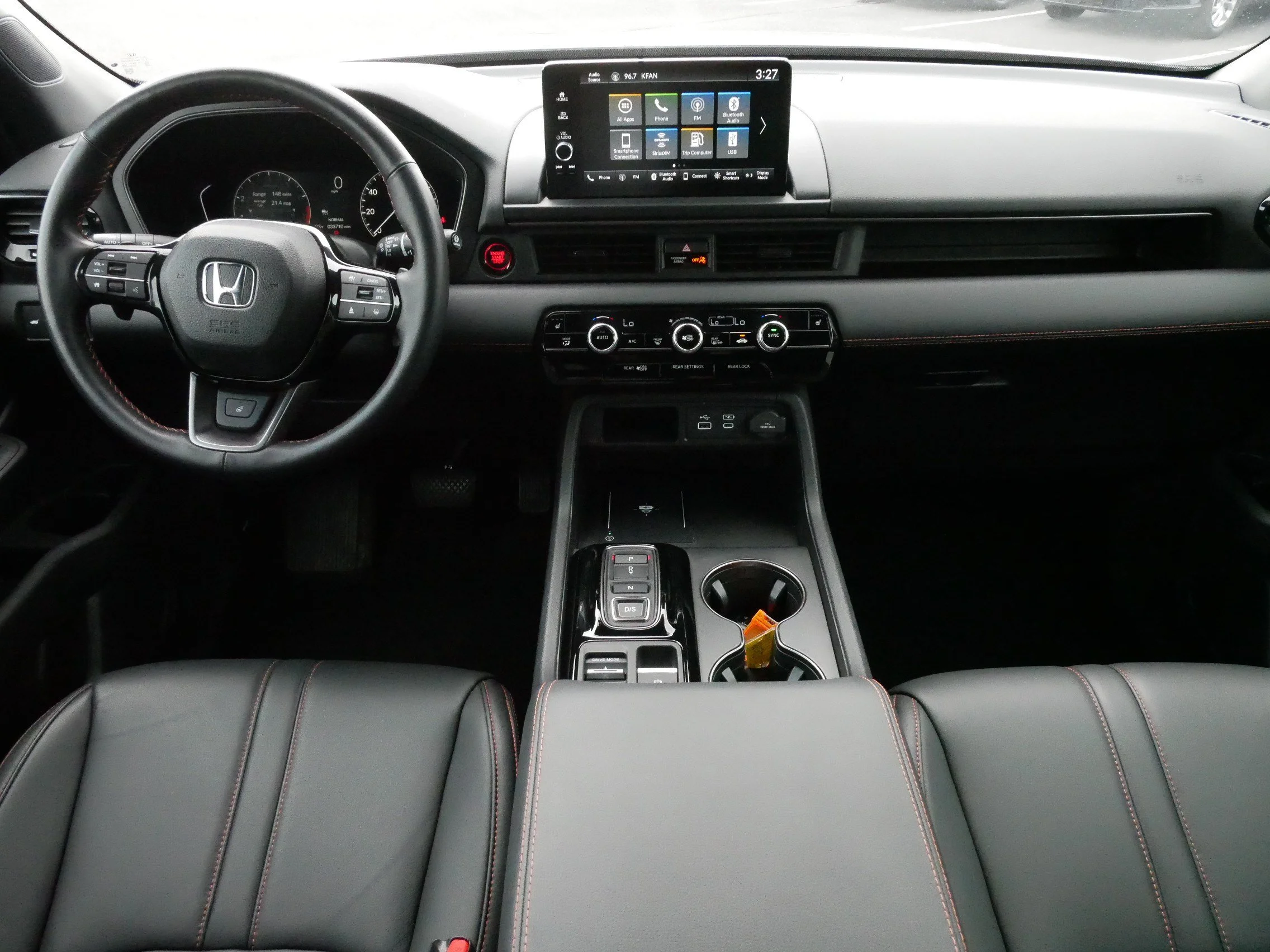 Used 2024 Lunar Silver Metallic Honda TrailSport image 8