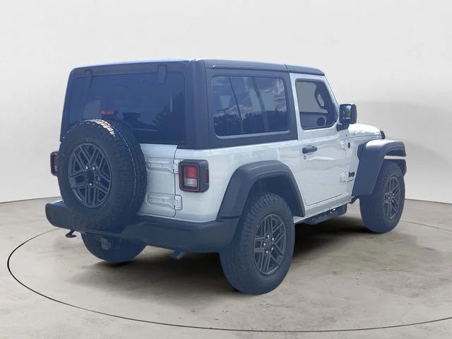 New 2026 Bright White Clearcoat Jeep 2-Door Sport S 4x4 image 6