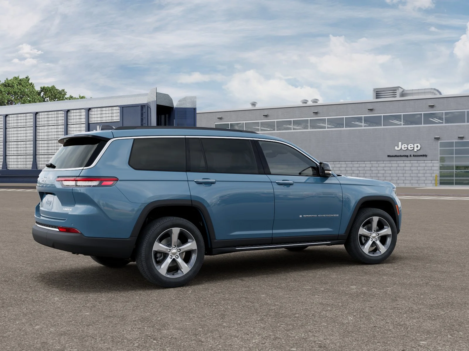 New 2026 Steel Blue Exterior Paint Jeep Limited image 2
