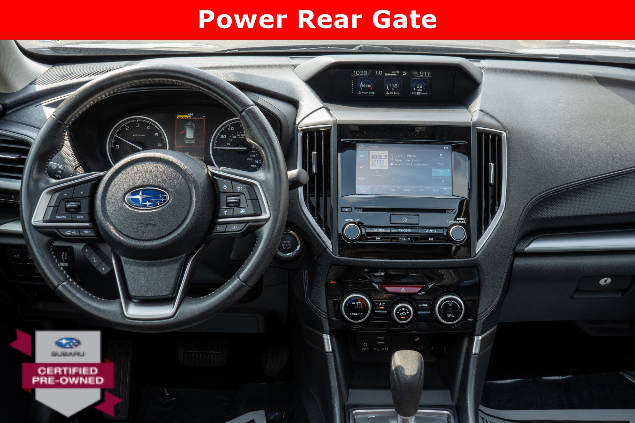 Used 2023 Magnetite Gray Metallic Subaru Premium image 14