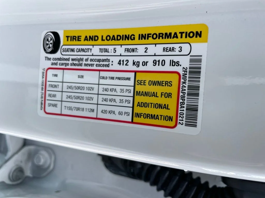 Used 2023 White Metallic Ford ST image 47
