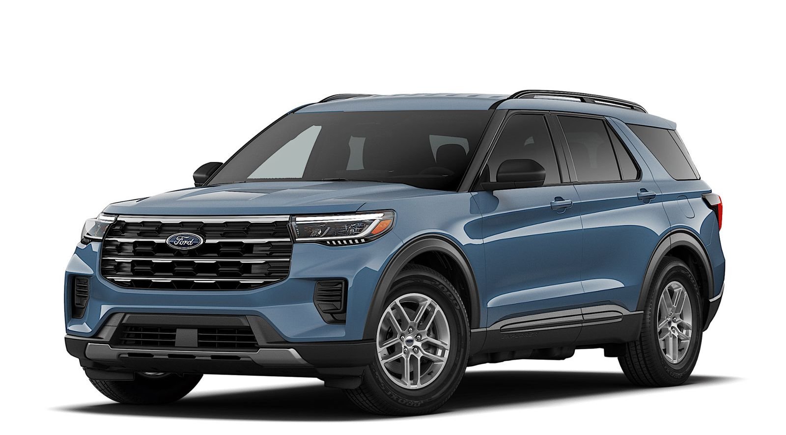New 2026 Vapor Blue Metallic Ford Active image 1